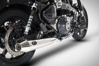 zard exhaust racing slip on royal enfield super meteor 650 2023