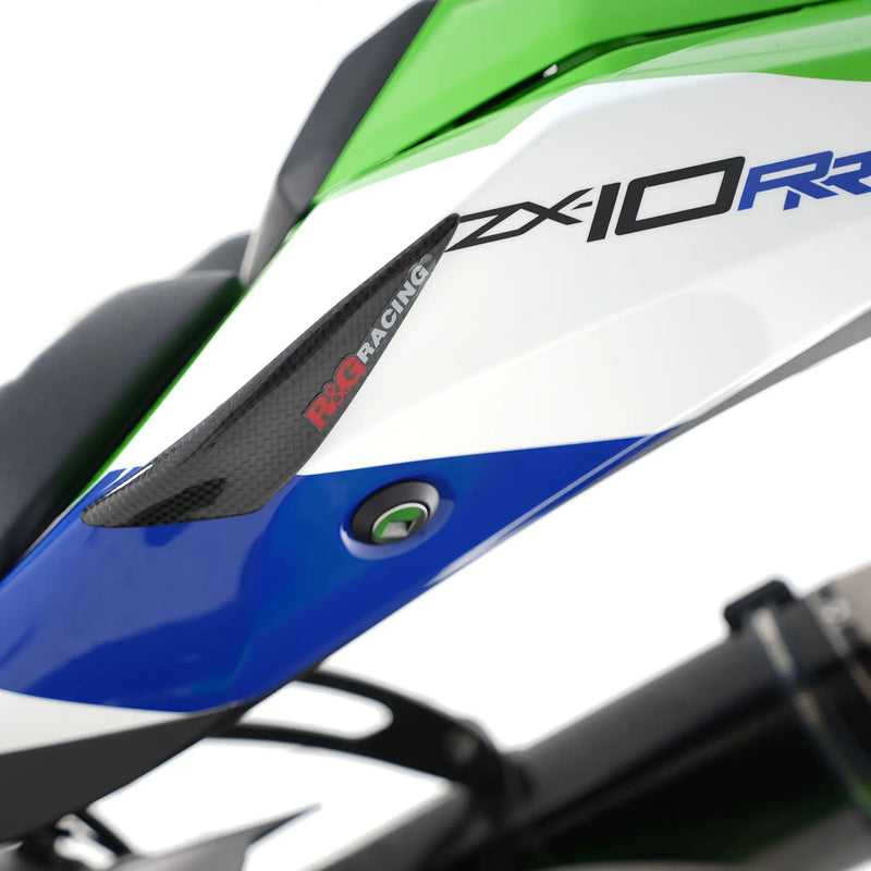 r g racing carbon fiber tail sliders for kawasaki zx 10r 21 zx 10rr 21