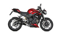 mivv exhaust xm5 full system triumph street triple 765 2023