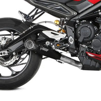 mivv exhaust xm5 full system triumph street triple 765 2023