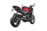 mivv exhaust xm5 full system triumph street triple 765 2023