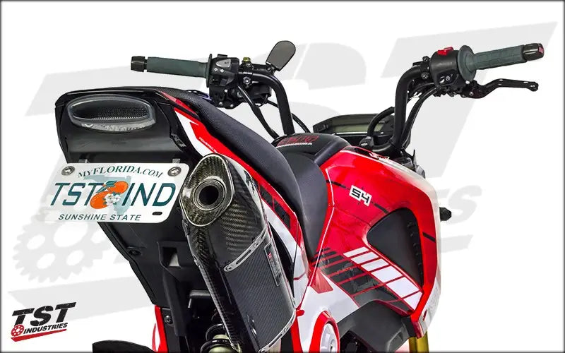 tst adjustable fender eliminator honda grom 2013 2016