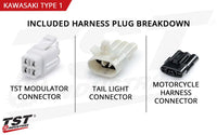 tst brake light modulator kawasaki oem tail lights