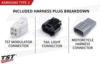 tst brake light modulator kawasaki oem tail lights