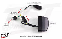 tst brake light modulator oem tst integrated tail light suzuki drz400