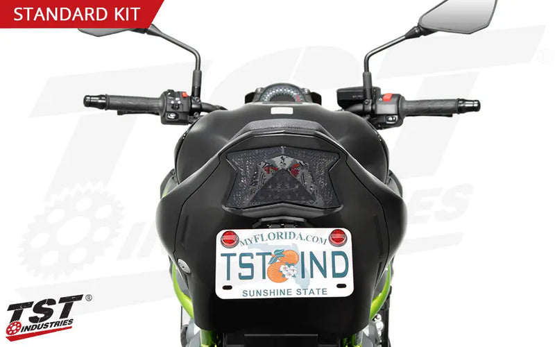 tst elite 1 fender eliminator and undertail kit kawasaki z900 2017