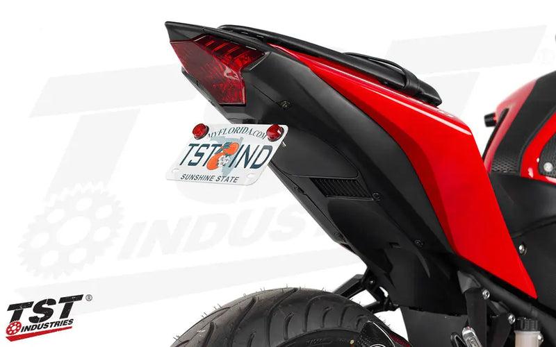 tst elite 1 fender eliminator undertail kit yamaha r3 mt 03 2015