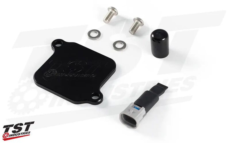 tst emission block off kit kawasaki ninja 400 2018 z400 2019
