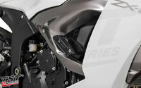 tst frame slider crash protection kawasaki zx 6r 2024