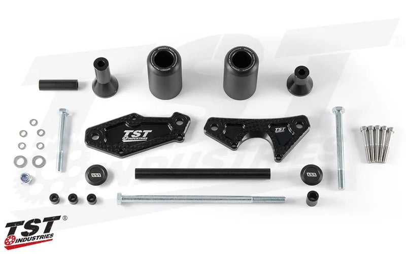 tst frame sliders honda grom 2013 2020