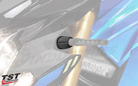 tst front pod turn signal mount adapter suzuki gsx s750 2017