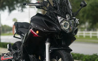 tst halo gtr front led flushmount turn signals yamaha fz6r