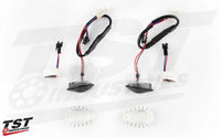 tst halo gtr front led flushmount turn signals yamaha fz6r