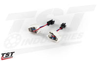tst halo gtr front led flushmount turn signals yamaha fz6r