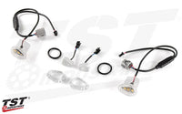 tst halo gtr front led flushmount turn signals yamaha yzf r7 2022