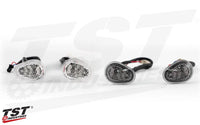 tst halo gtr front led flushmount turn signals yamaha yzf r7 2022