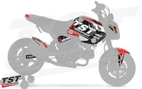 tst industries livery graphics kit honda grom 2022