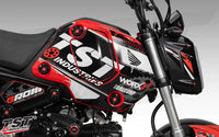 tst industries livery graphics kit honda grom 2022