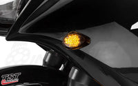 tst led front flushmount turn signals honda cbr250r cbr300r grom select models