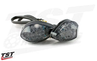 tst led front flushmount turn signals honda cbr250r cbr300r grom select models