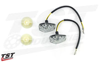 tst led front flushmount turn signals suzuki kawasaki models