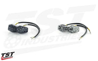 tst led front flushmount turn signals suzuki kawasaki models