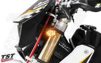 tst led front flushmount turn signals suzuki kawasaki models