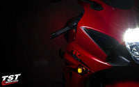 tst led front flushmount turn signal honda suzuki yamaha models