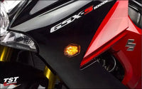 tst led front flushmount turn signals suzuki kawasaki models
