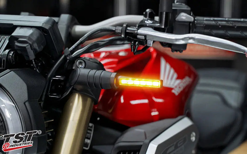 tst led front pod turn signal honda cb650r 2019