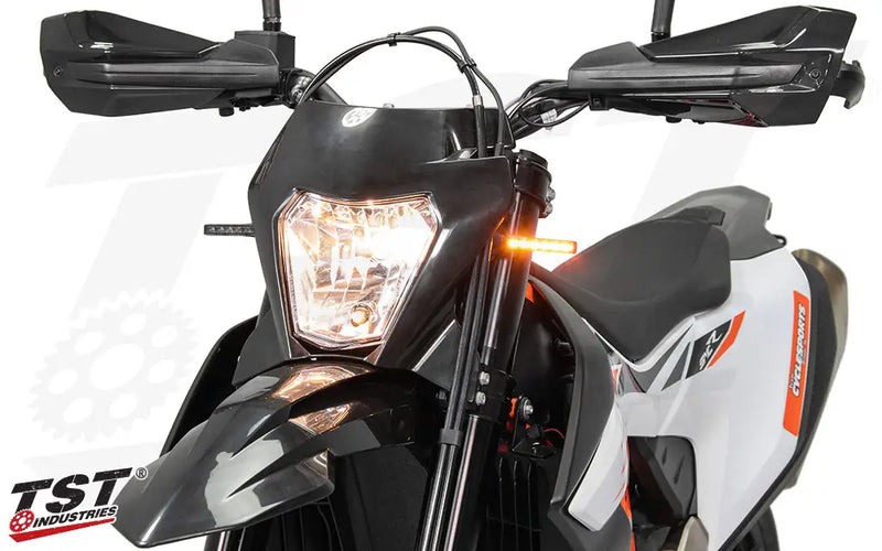 tst led front pod turn signal bundle ktm 690 smc r enduro 2019