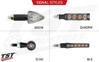 tst led front pod turn signal bundle suzuki gsx s750 2017