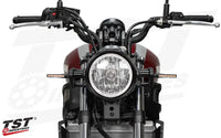 tst led front pod turn signal bundle select yamaha models