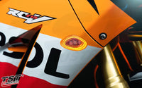tst led halo 1 flushmount turn signals honda cbr600rr 2013