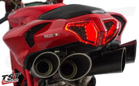 tst led integrated sequential tail light ducati 848 1098 1198