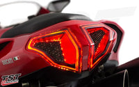 tst led integrated sequential tail light ducati 848 1098 1198