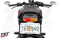 tst led integrated tail light and fender eliminator system yamaha xsr900 2016 2021