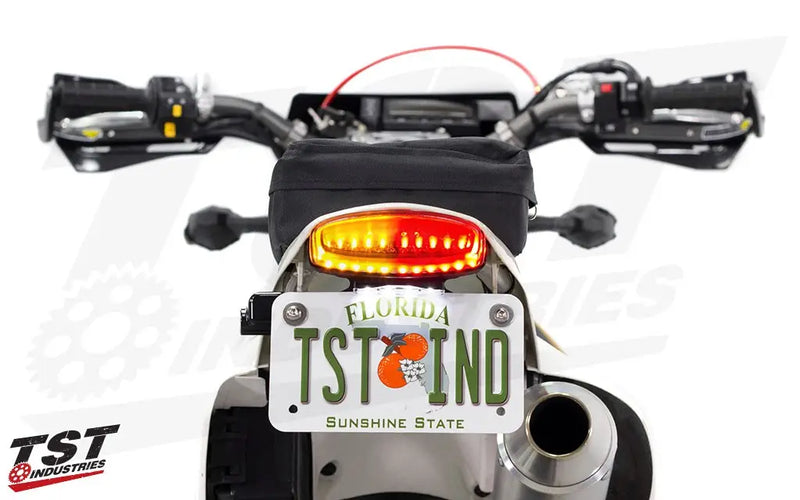 tst led integrated tail light fender eliminator suzuki drz400