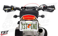 tst led integrated tail light fender eliminator suzuki drz400