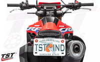 tst led integrated tail light fender eliminator system honda crf300l rally 2021