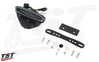 tst led integrated tail light fender eliminator system honda crf300l rally 2021