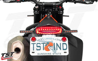 tst led integrated tail light fender eliminator system ktm 690 smc r enduro