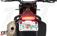 tst led integrated tail light fender eliminator system ktm 690 smc r enduro