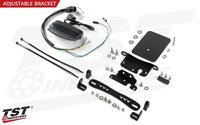 tst led integrated tail light fender eliminator system suzuki dr650 2001