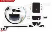 tst led integrated tail light fender eliminator system suzuki dr650 2001