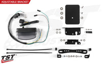 tst led integrated tail light fender eliminator system suzuki dr650 2001