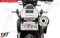 tst led integrated tail light fender eliminator system suzuki dr650 2001