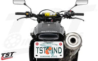 tst led integrated tail light fender eliminator system suzuki dr650 2001