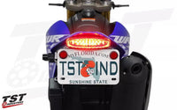 tst led integrated tail light fender eliminator system yamaha wr250r