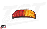 tst led integrated tail light honda cbr600rr 2003 2006 cbr1000rr 2004 2007 smoke